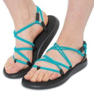 Teva Voya Infinity Scuba Sandal teal green 8